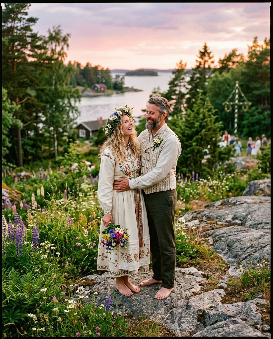 midsommar i skärgården